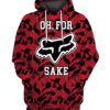MEN WOMEN FOX 3D HOODIE, FOX HOODIE