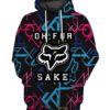 MEN WOMEN FOX 3D HOODIE, FOX HOODIE
