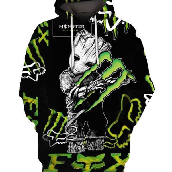 MEN WOMEN FOX 3D HOODIE, FOX HOODIE