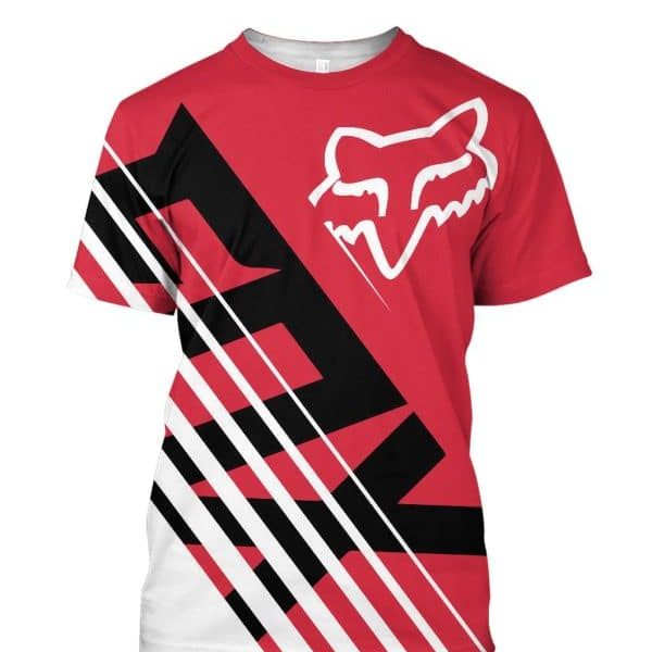 MEN WOMEN FOX 3D T-SHIRT, FOX T-SHIRT