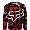 MEN WOMEN FOX 3D SWEATSHIRT, FOX SWEATSHIRT