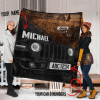 Fleece Blanket Jeep YC21