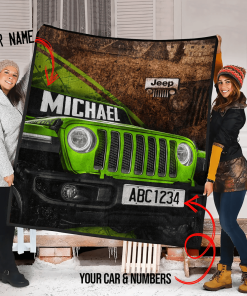 Fleece Blanket Jeep JE37