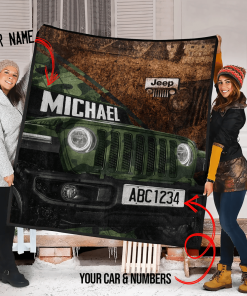 Fleece Blanket Jeep BW64