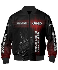Customize Your Name Jeep Bomber Jacket Jr71