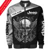 Customize Your Name Jeep Bomber Jacket Ve62