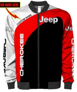 Customize Your Name Jeep Bomber Jacket Tw71
