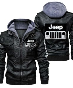 Leather Jacket Jeep KW64