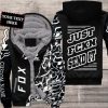 MOTOCROSS PERSONALIZED FX RACING | FLEECE HOODIE | COLOR BLACK