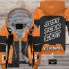 MOTOCROSS PERSONALIZED FX RACING V2 | FLEECE HOODIE | COLOR ORANGE-BLACK