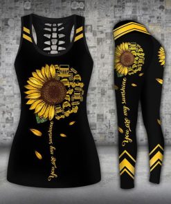 jeep Girl You Are My Sunshine Legging And Tank Top Set