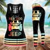 JEEP DOG RETRO LEGGING AND TANK TOP SET