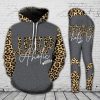 jeepaholic Leopard Legging And Hoodie Set