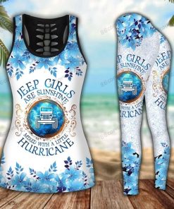 jeep Girl Sunshine Legging And Tank Top Set