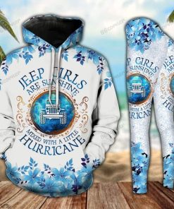 jeep Girl Sunshine Legging And Hoodie Set