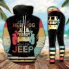 JEEP DOG RETRO LEGGING AND HOODIE SET