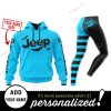 Custom Name | Hoodie Unisex & Legging | Jeep Halloween Sky Blue