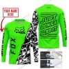 JUST GONNA SEND IT | FOX RACING GREEN JERSEY | CUSTOM MOTOCROSS JERSEYS