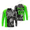 FOX RACING GREEN CAMO | CUSTOM NAME | JERSEY