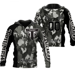 CUSTOM NAME RACING | BLACK CAMO | TRIUMPH