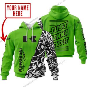 JUST GONNA SEND IT | KAWASAKI RACING GREEN | KID & ADULT