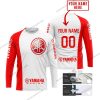 YAMAHA RED WHITE | CUSTOM NAME | JERSEY