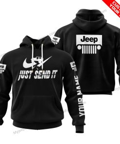 Just Send It Jeep - Black | Custom Name