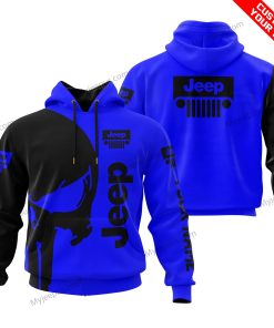 Premium Personalized Custom Name Jeep – Blue V1