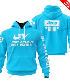 Just Send It Jeep - Sky Blue | Custom Name