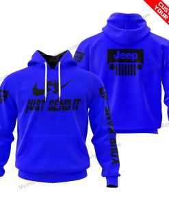 Just Send It Jeep - Blue V1 | Custom Name