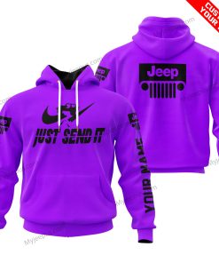 Just Send It Jeep - Purple V1 | Custom Name