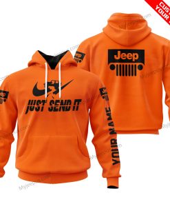 Just Send It Jeep - Orange V1 | Custom Name