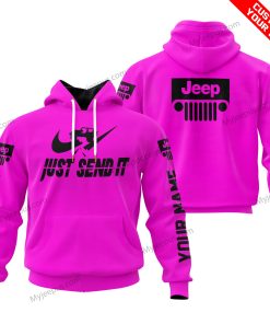 Just Send It Jeep - Pink V1 | Custom Name