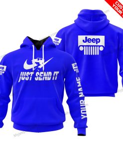 Just Send It Jeep - Blue | Custom Name