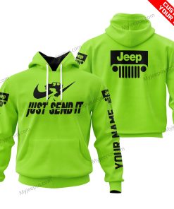 Just Send It Jeep - Green1 V1 | Custom Name