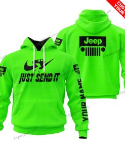 Just Send It Jeep - Green V1 | Custom Name