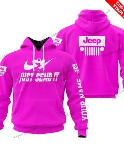 Just Send It Jeep - Pink | Custom Name