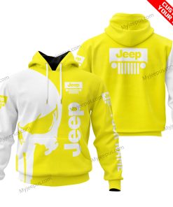 Premium Personalized Custom Name Jeep – Yellow