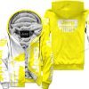Premium Personalized Custom Name Jeep Fleece Hoodie – Yellow