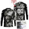 HONDA RACING CAMO JERSEY | CUSTOM NAME RACING JERSEY |  KIDS/YOUTH/ADULT
