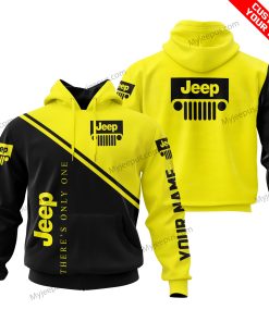 There's Only One Jeep - Yellow | Custom Name