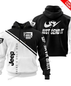 There's Only One Jeep Send It - Black - V1