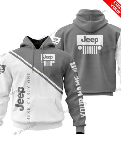 There's Only One Jeep - Grey - V1 | Custom Name