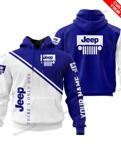 There's Only One Jeep - Navy - V1 | Custom Name