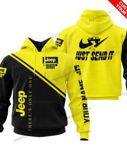 There's Only One Jeep Send It - Yellow