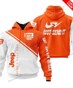 There's Only One Jeep Send It - Orange - V1