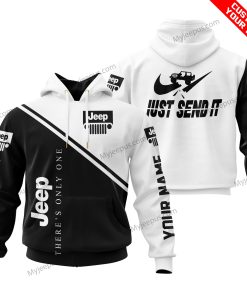 There's Only One Jeep Send It - White