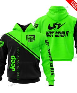 There's Only One Jeep Send It - Green