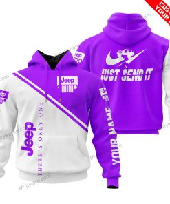 There's Only One Jeep Send It - Purple - V1