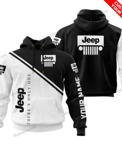 There's Only One Jeep - Black - V1 | Custom Name